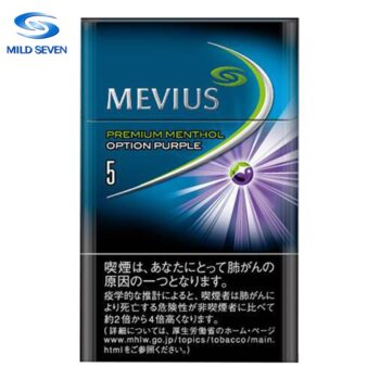 七星Mevius-日版硬包蓝莓 5mg